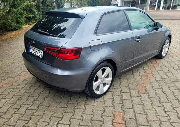 Audi A3 cena 46800 przebieg: 189650, rok produkcji 2012 z Siemianowice Śląskie małe 92